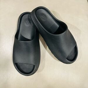Black Slide Sandals